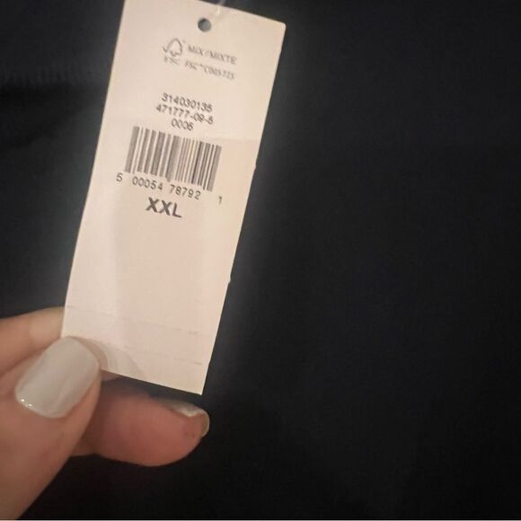 NWT Men's Gap logo t shirt size xxl‎ in navy - Picture 7 of 9